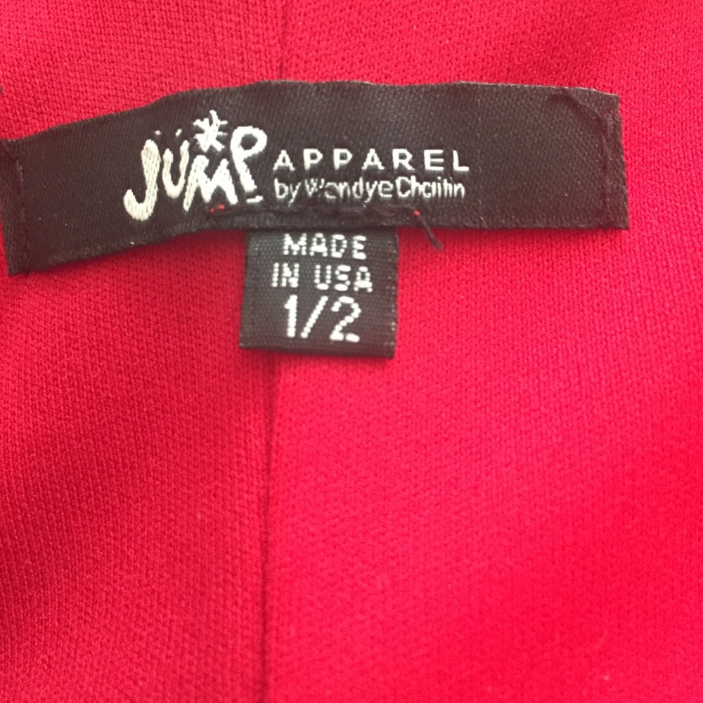 Jump Apparel Red Lace Sexy Dress like new 1/2 Jr. Impress on Valentines Day - Picture 5 of 10